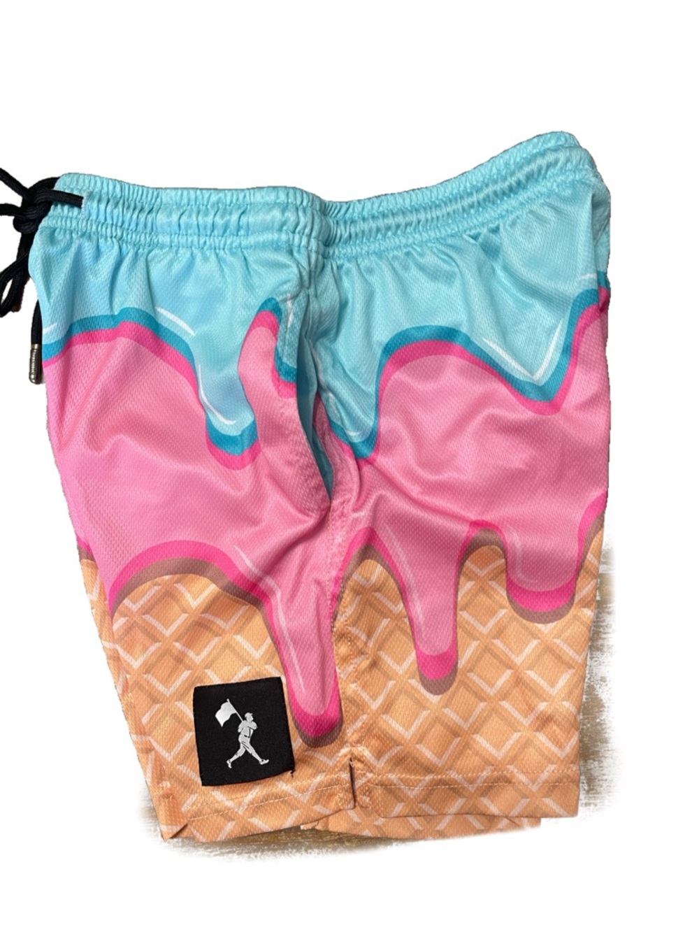 Baseballism Kids Ice Cream  Shorts YL - Picture 3 of 6